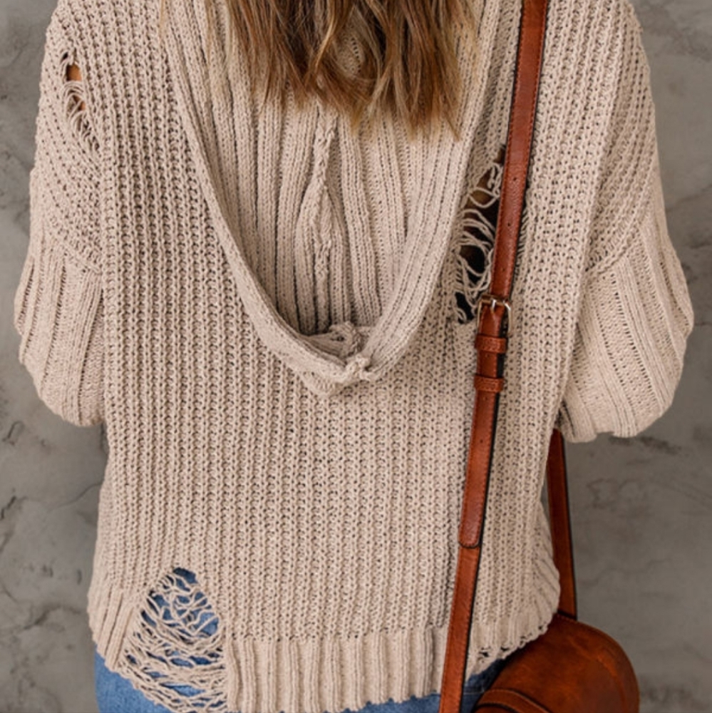 💜 New Distressed Sweater - Picture 4 of 9